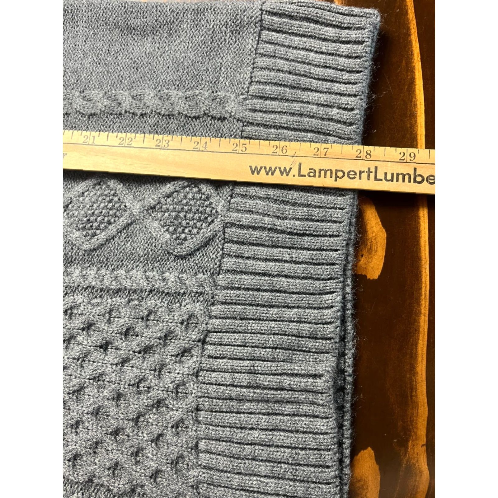 Vintage Legendary Sweater Womens Size M Gray Oversized Pullover Knit Crew Neck Classic Casual Size M / US 6-8 / IT 42-44 - 4 Thumbnail