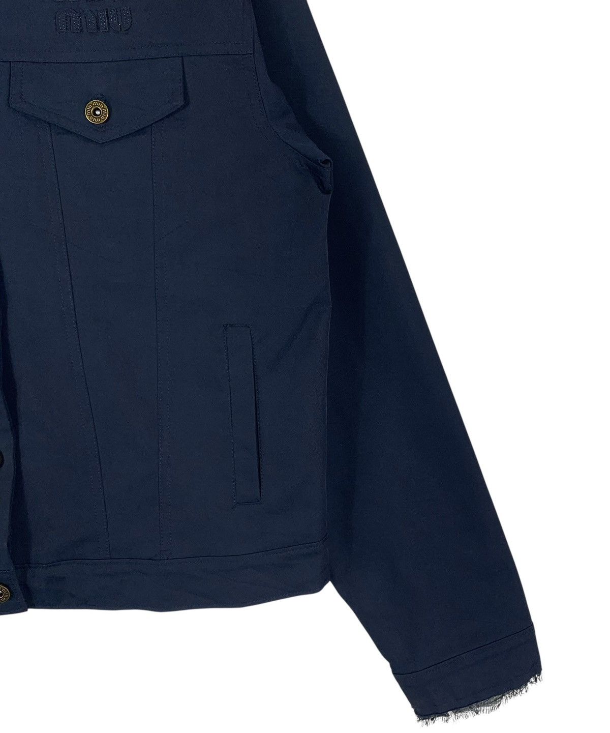 Miu Miu MIU MIU DOUBLE POCKET TRUCKERS JACKET Size US M / EU 48-50 / 2 - 12 Thumbnail