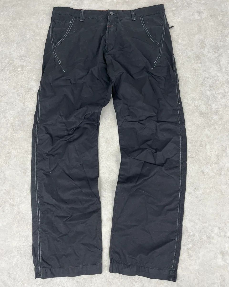 Marithe + Francois Girbaud 2000s Marithé + François Girbaud Black Relaxed Pants Size US 36 / EU 52 - 1 Thumbnail