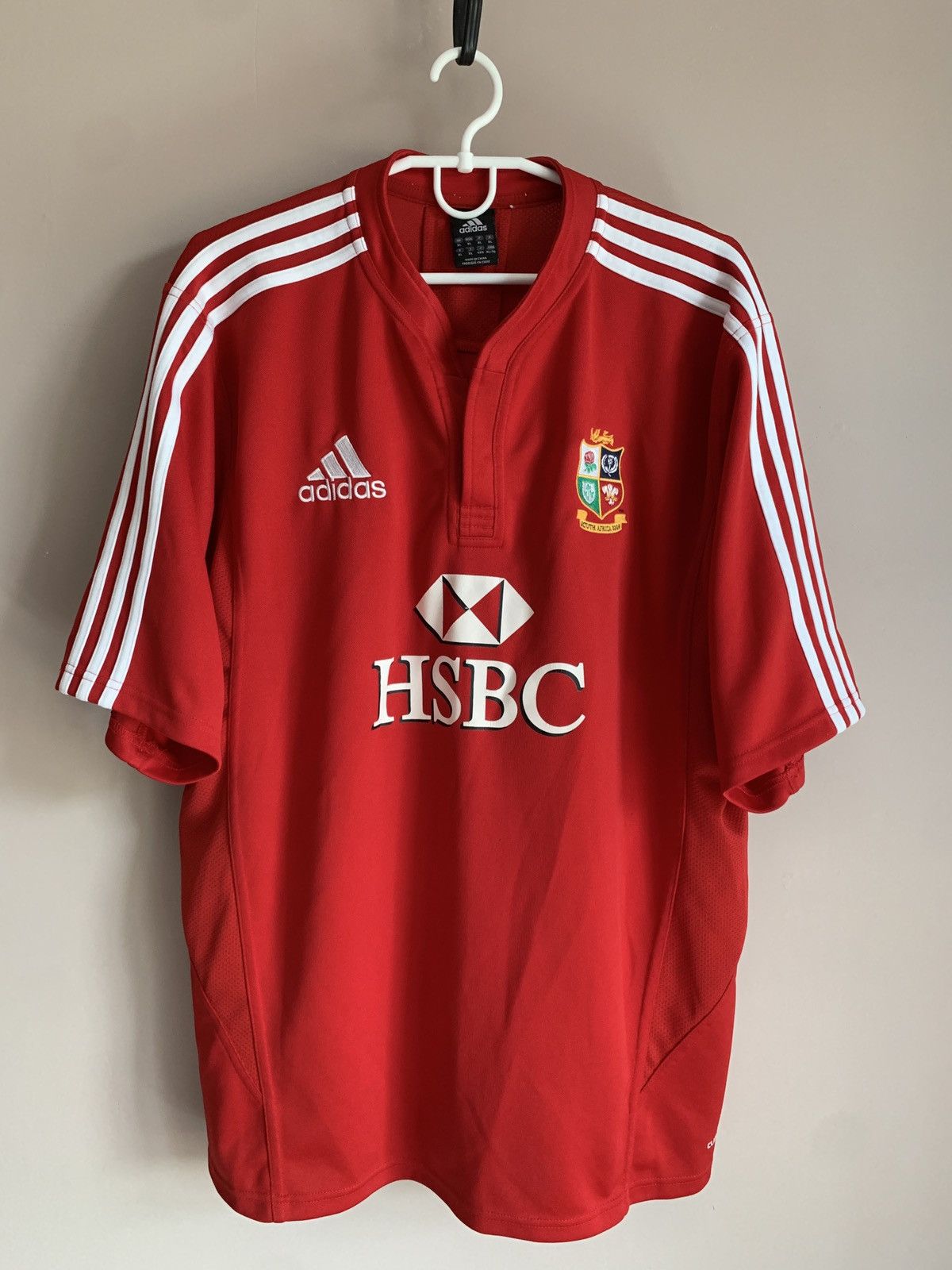 Adidas British and Irish Lions 2009 Rugby Union Shirt Adidas Sz XL Size US XL / EU 56 / 4 - 1 Thumbnail