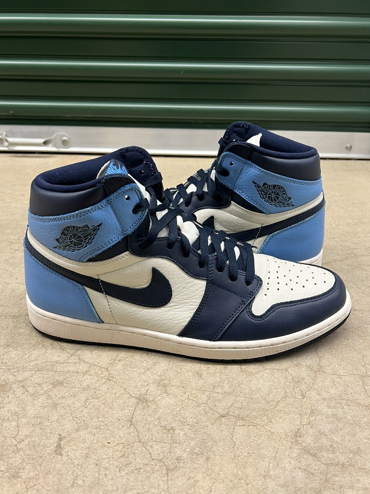 Jordan 1 Retro High OG Obsidian UNC 2019 Size 13