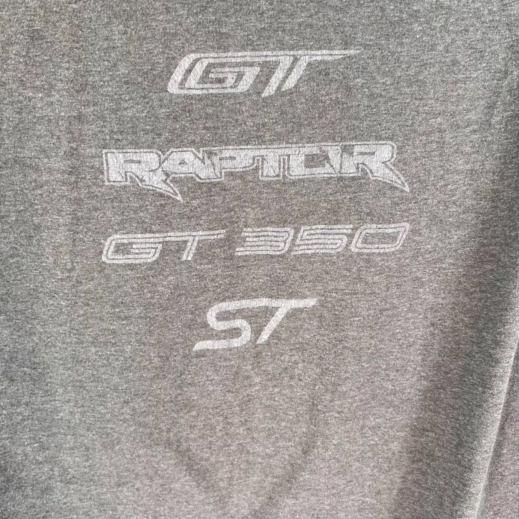 Ford Ford Mustang GT 500 T Shirt Adult XL Gray 2 Sided Graphic T Shirt Mens Cars Shirt XL Gray Mustang 500 GT Graphic 2Sided Size US XL / EU 56 / 4 - 5 Thumbnail
