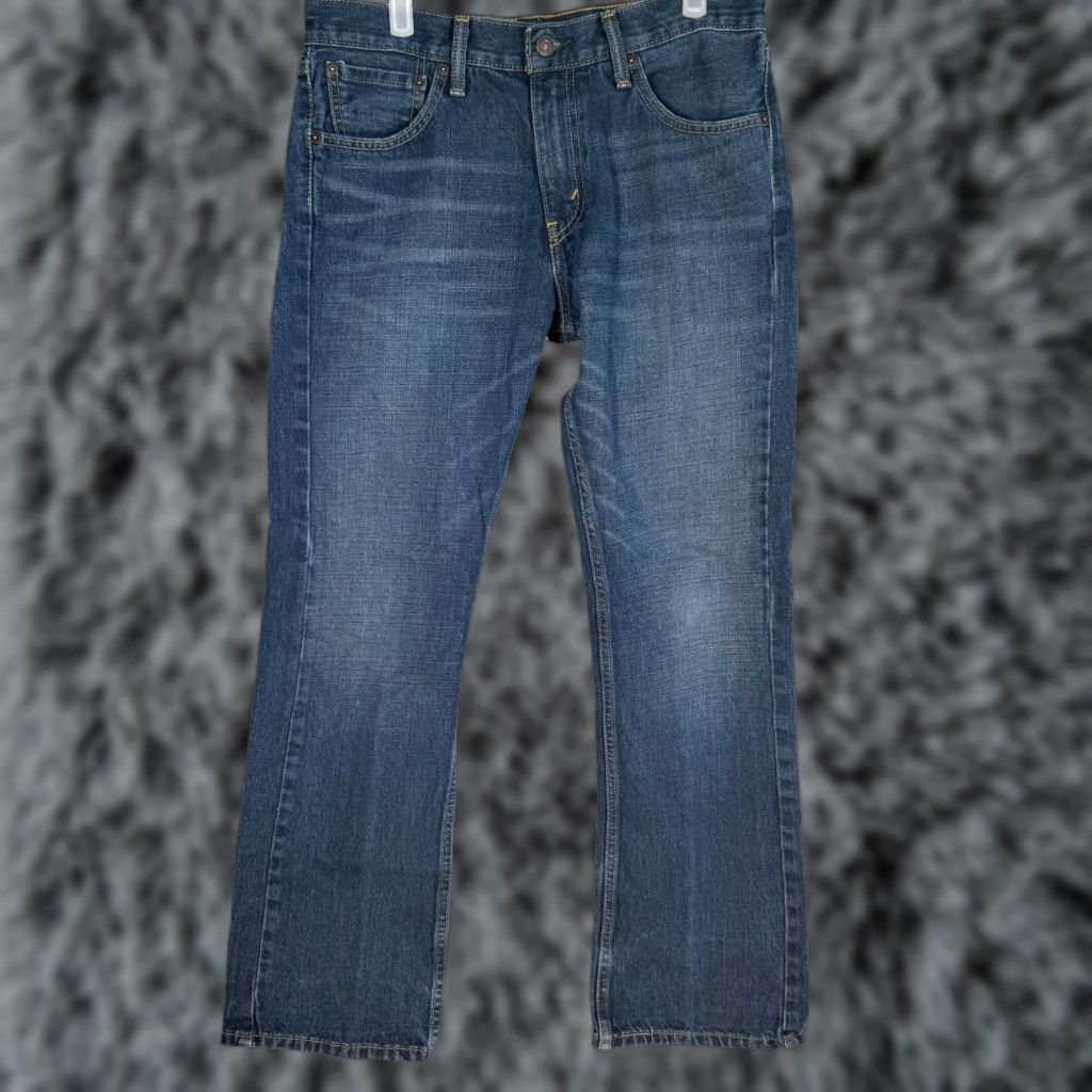Levi's Levi's Jeans Mens 527 Bootcut Denim Straight Leg 32x30 Blue Size US 32 / EU 48 - 1 Thumbnail