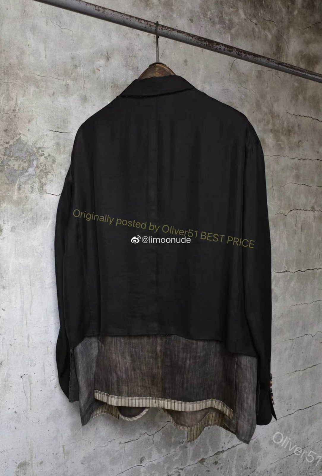 Ziggy Chen Ziggy Chen 23SS Silk‑Spliced Reversible Blazer YYYY17/2610 Size US S / EU 44-46 / 1 - 6 Thumbnail