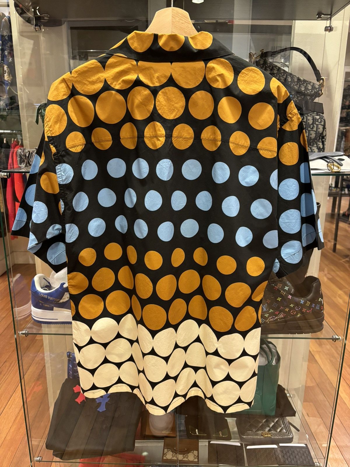 Marni Marni Dot Button Down Short Sleeve Size US L / EU 52-54 / 3 - 2 Thumbnail
