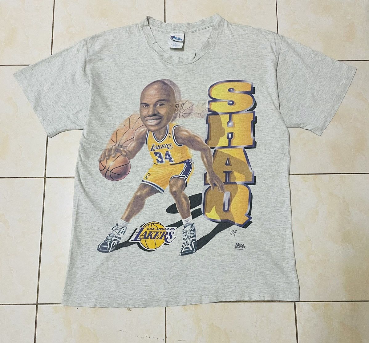 Pro Player VINTAGE PRO PLAYER SHAQUILLE ONEAL LA LAKERS 90s SHIRTS Size US L / EU 52-54 / 3 - 1 Thumbnail