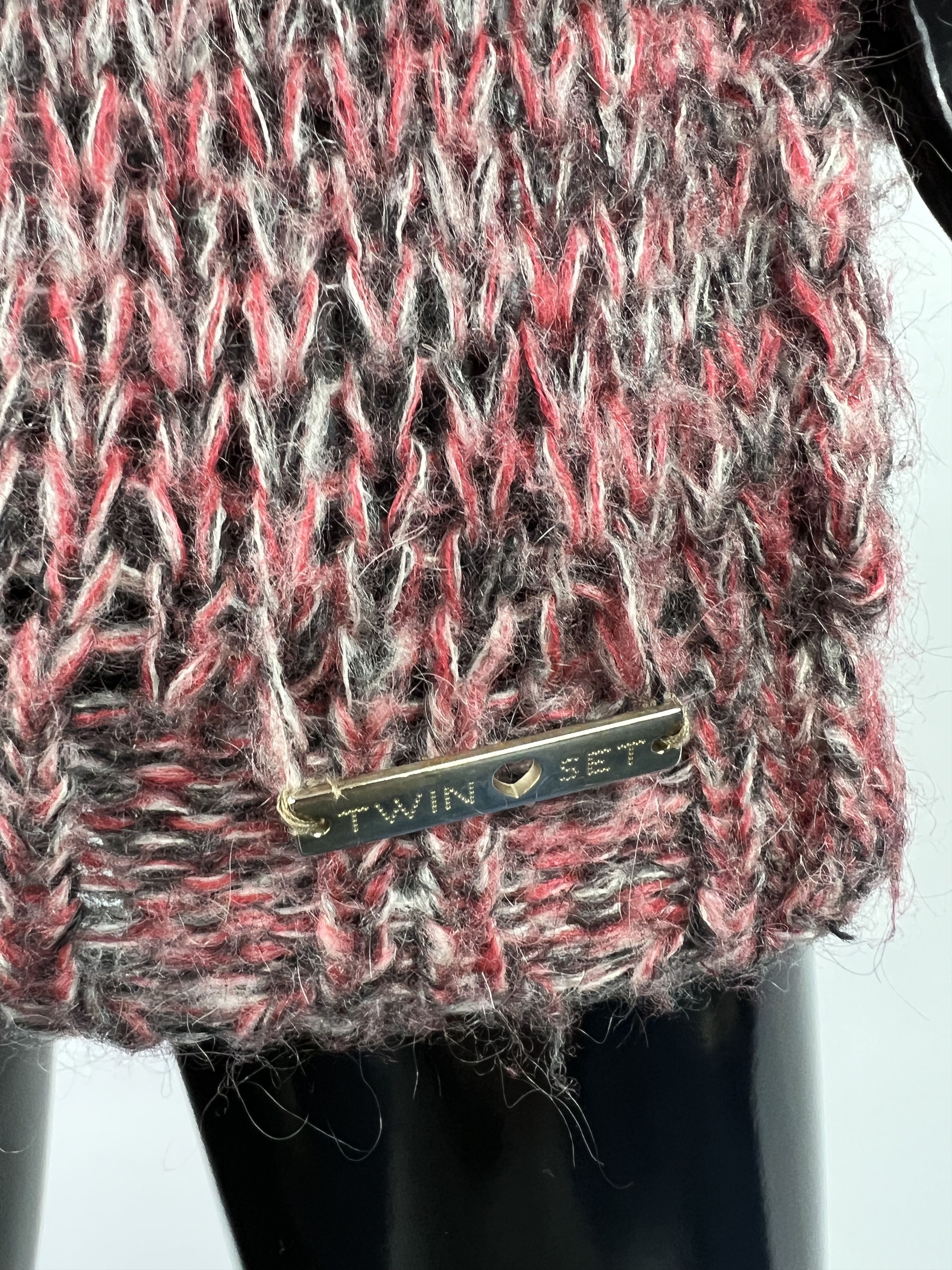 TWINSET Twin-Set Simona Barbieri Mohair Knit Sweater Size S Size S / US 4 / IT 40 - 9 Thumbnail