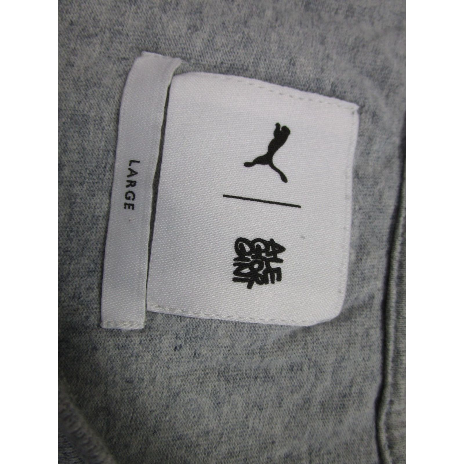 Puma Puma Shirt Mens Large Gray Old School Basketball Boombox Graphic Tee Streetwear Size US L / EU 52-54 / 3 - 3 Thumbnail