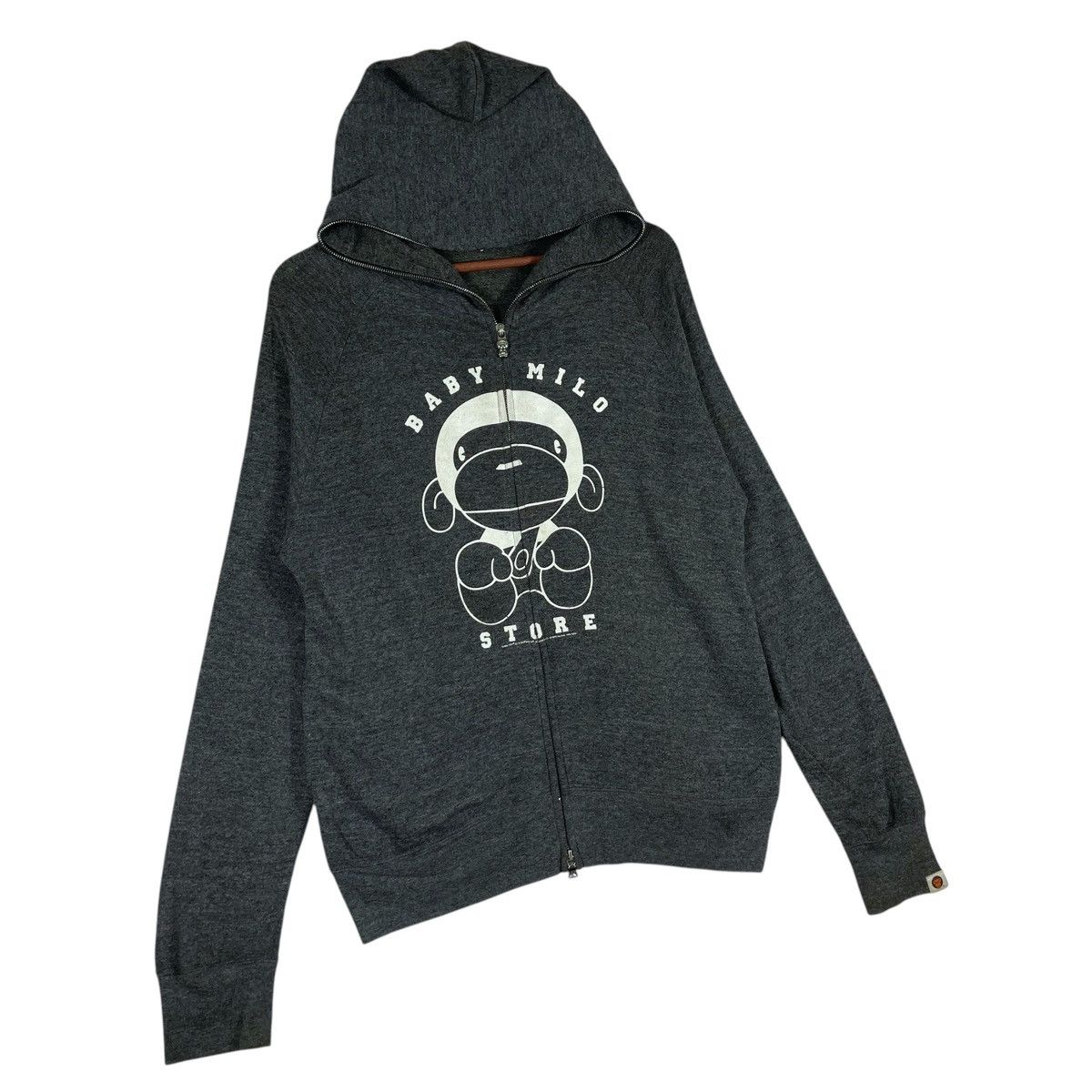 Bape × Vintage Vintage Baby Milo Full Zip Hoodie Sweater Size S / US 4 / IT 40 - 4 Thumbnail