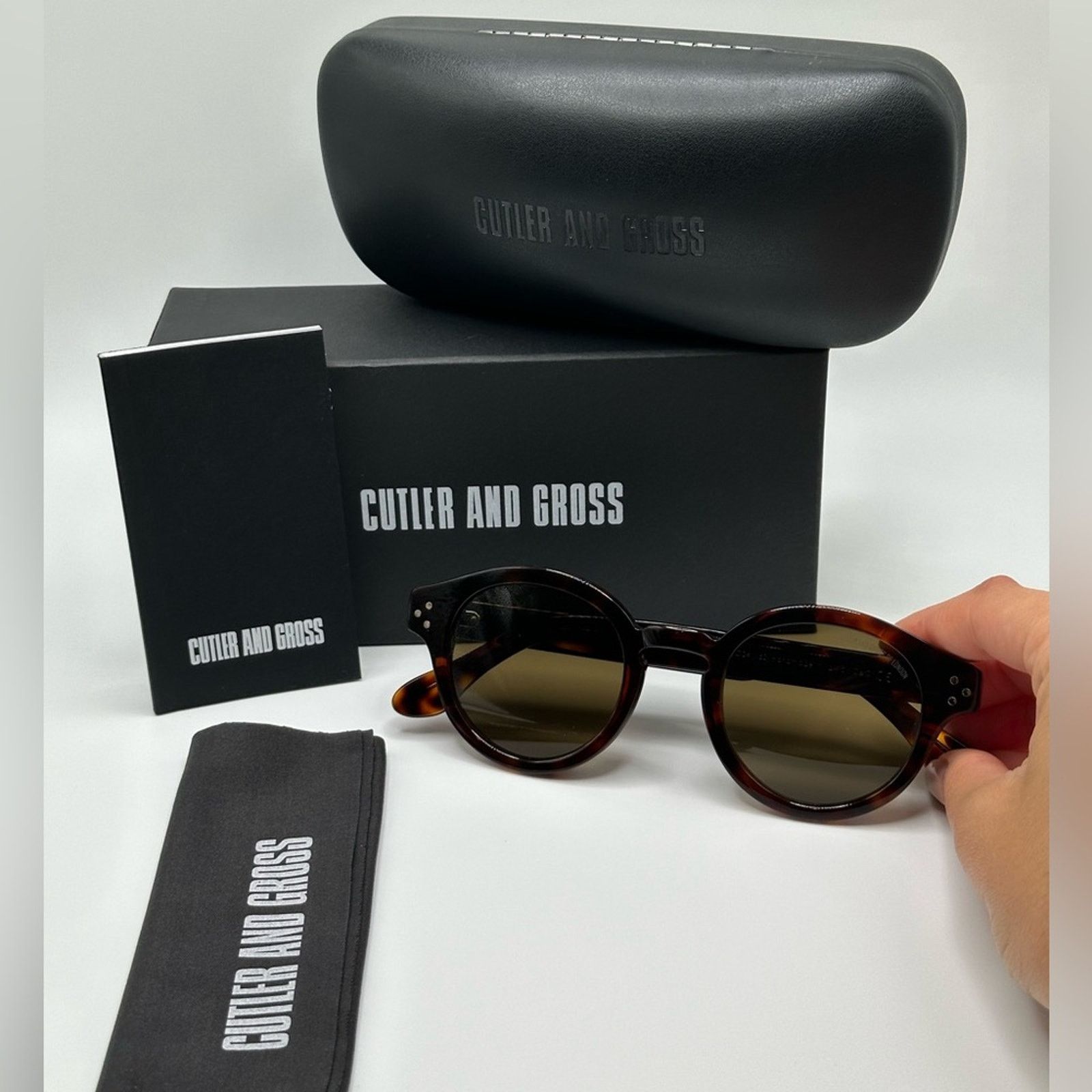 Celine CUTLER AND GROSS CG1291V2S 012 Dark Turtle/Clear/Brown Size ONE SIZE - 9 Thumbnail