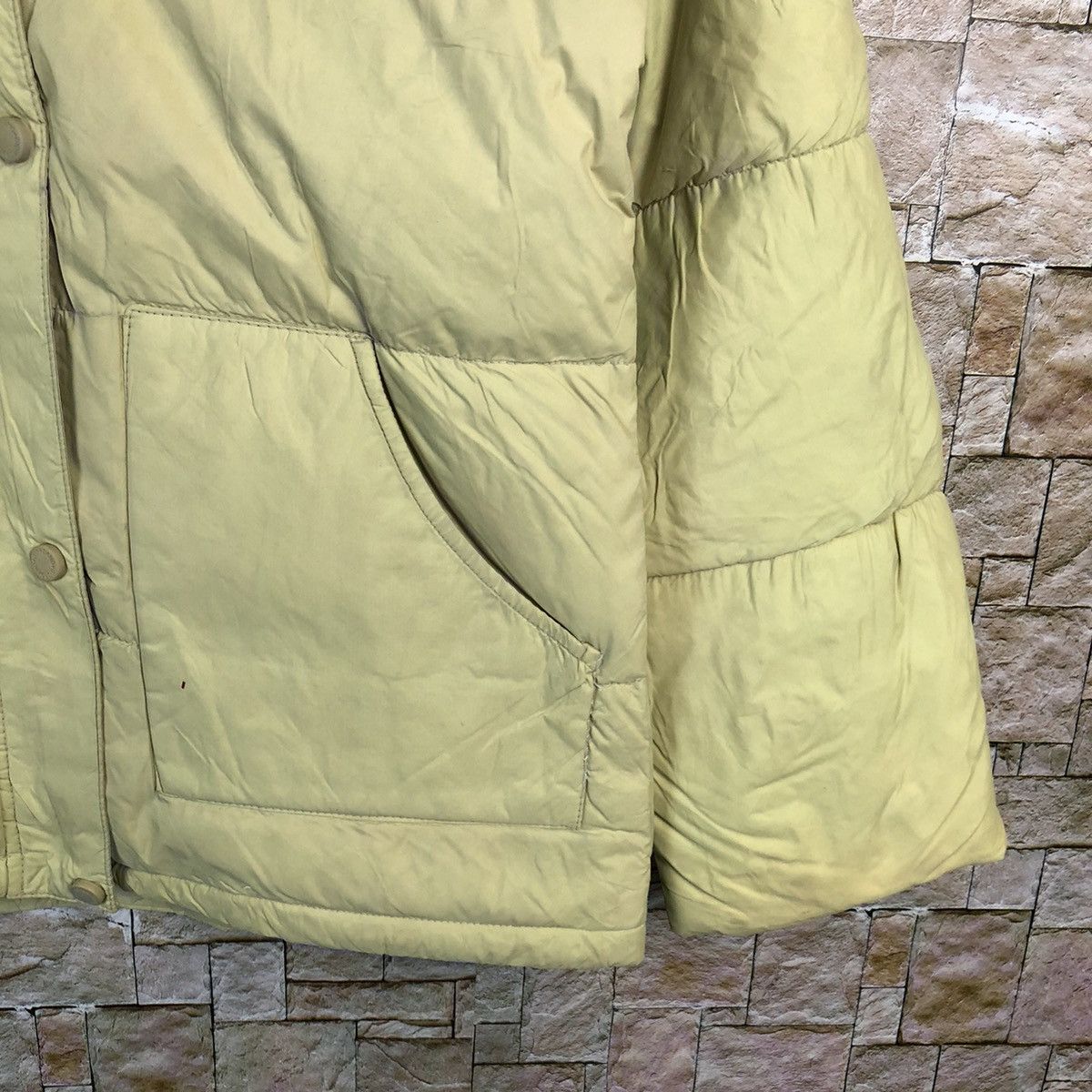 Japanese Brand Gio Atheltic Green puffer jacket #A292 Size US M / EU 48-50 / 2 - 8 Thumbnail