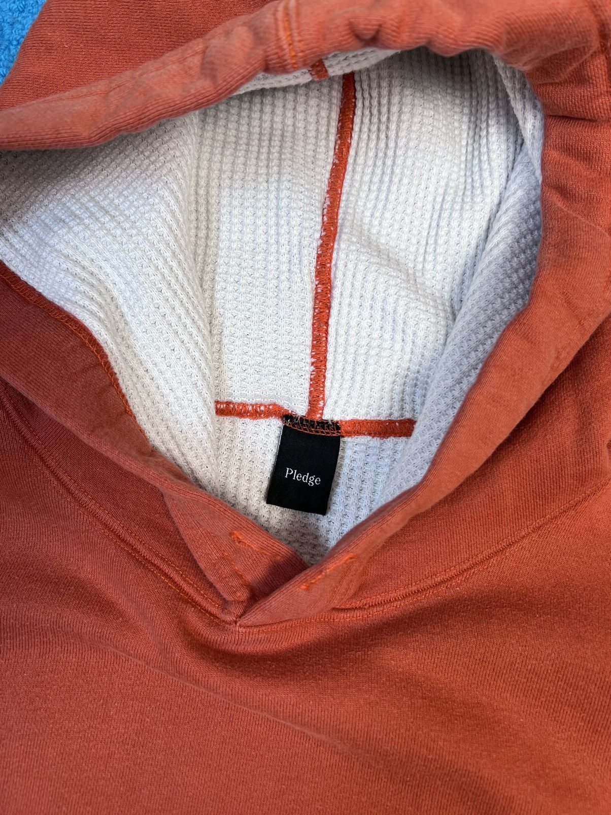 Pledge Pledge Japanese Scull Orange Heavy Hoodie Size US M / EU 48-50 / 2 - 11 Thumbnail