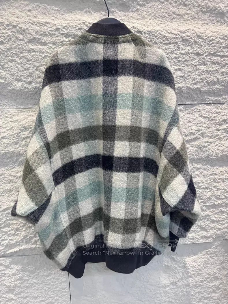 Rick Owens Rick Owens 00P Pearl Plaid Wool Jacket Size US M / EU 48-50 / 2 - 5 Thumbnail