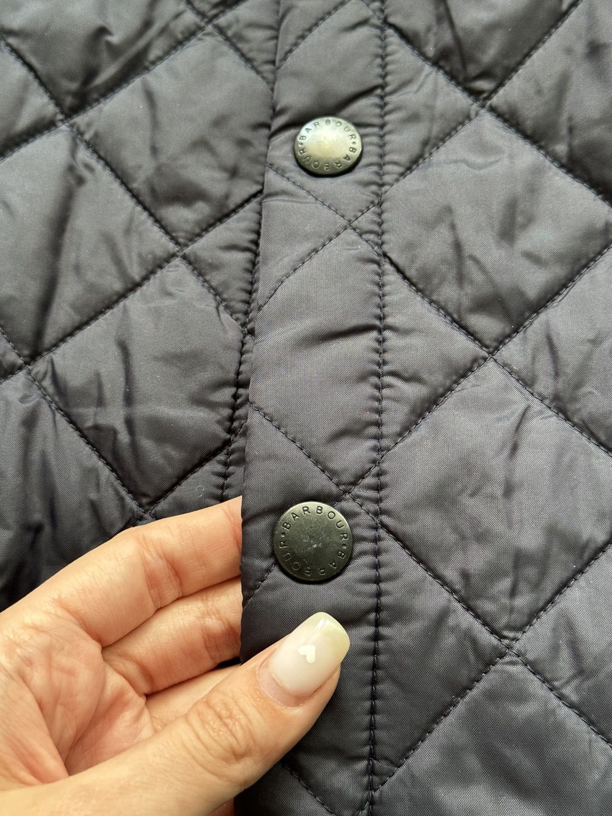 Barbour × Designer Barbour navy quilted jacket Size US M / EU 48-50 / 2 - 5 Thumbnail