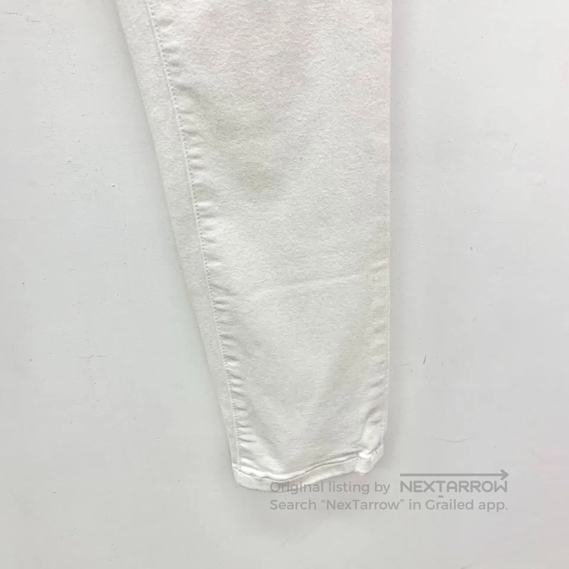 Burberry Burberry White cotton casual denim long pants| Size 25" / US 0 / IT 36 - 5 Thumbnail