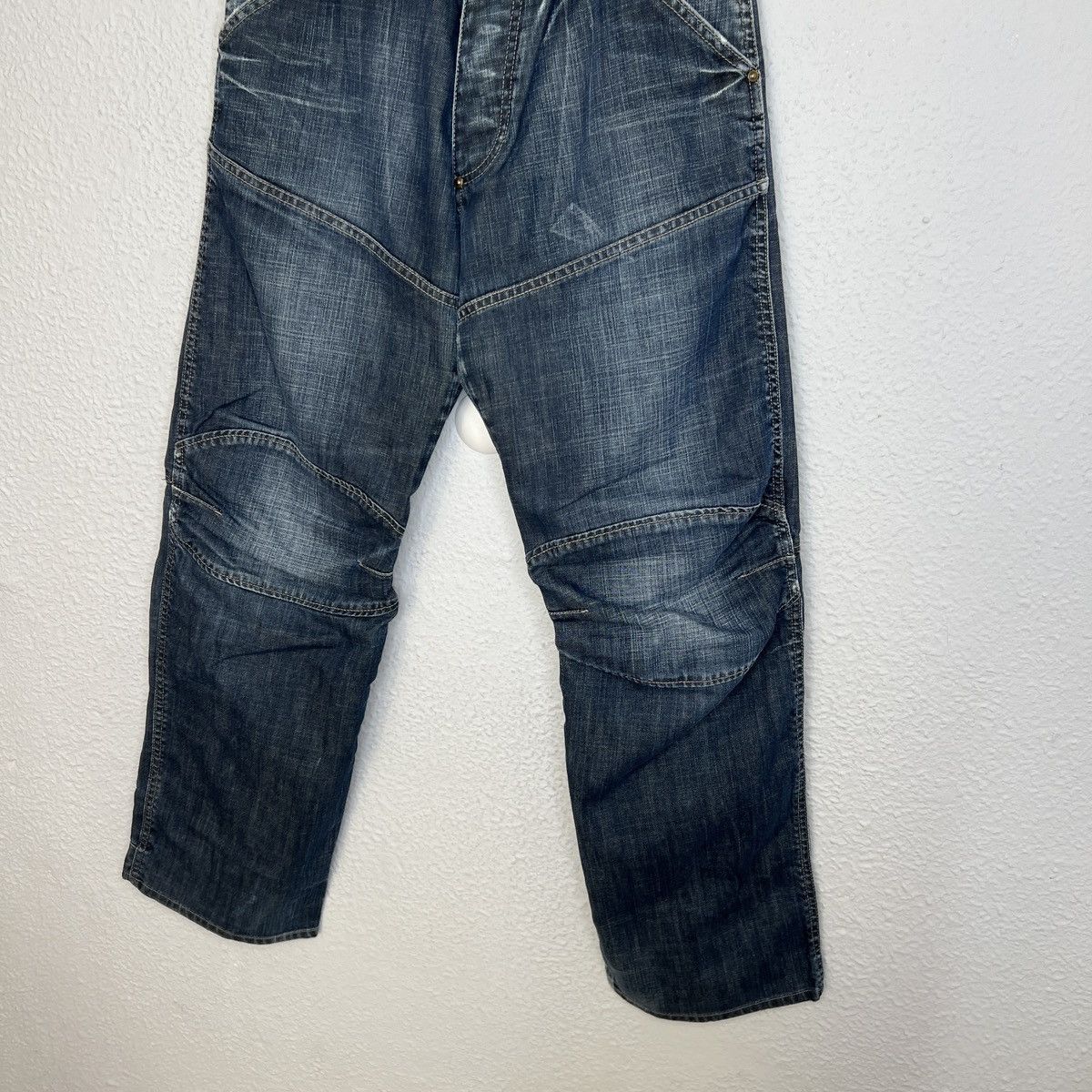 G-Star G-Star Raw Denim Jeans Pants Trousers Big Logo Cargo Baggy Size US 30 / EU 46 - 5 Thumbnail