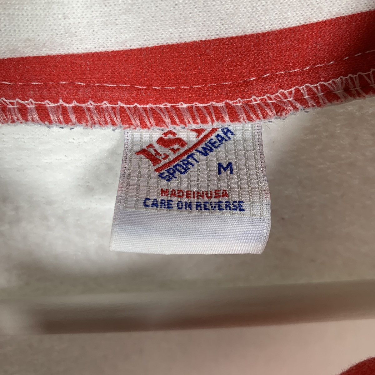 Vintage Vintage 80s 90s America USA Flag 1/4 zip sweatshirt Size US M / EU 48-50 / 2 - 5 Thumbnail