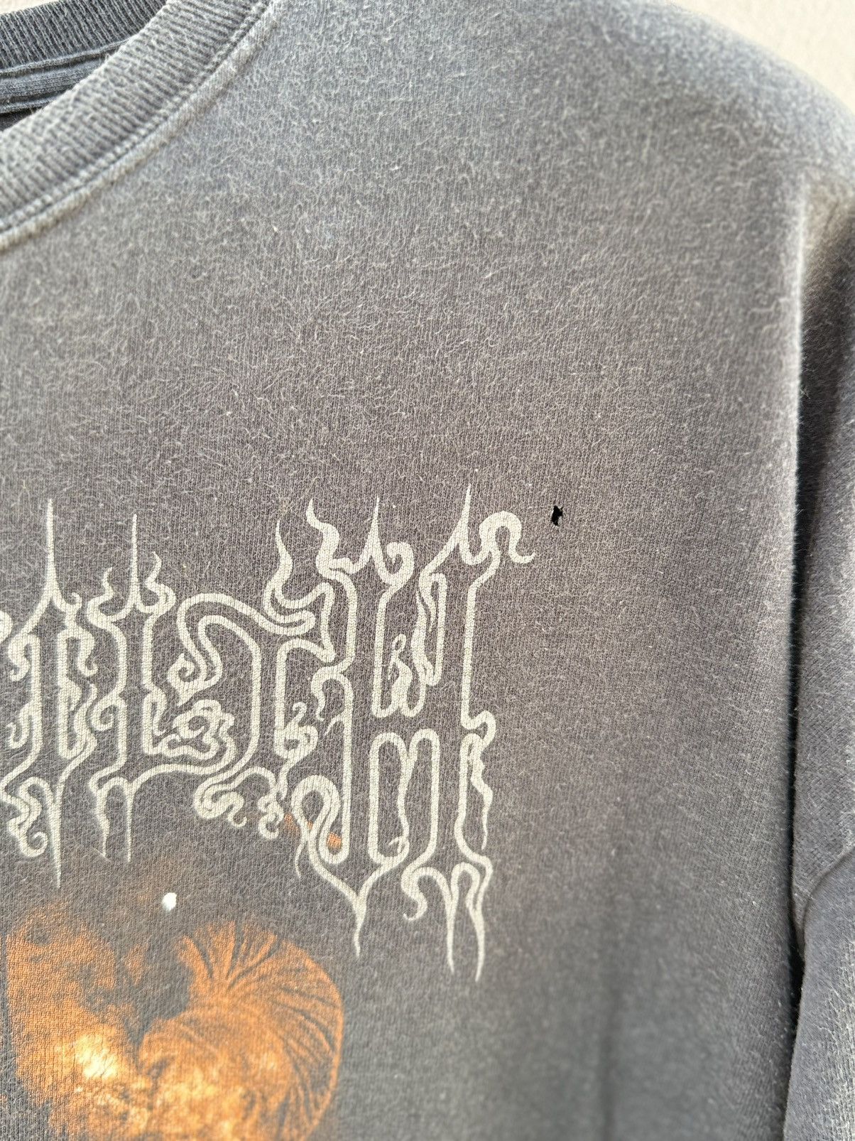Band Tees Thrashed Vintage Cradle Of Filth Distressed Faded Tee Size US L / EU 52-54 / 3 - 6 Thumbnail