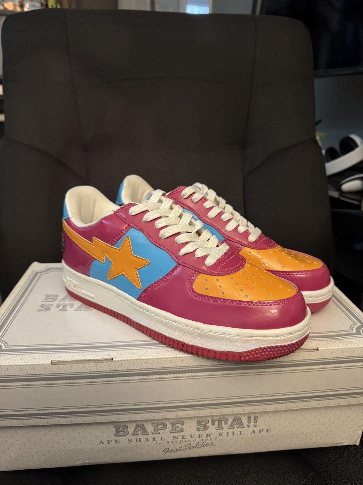 Bape Baby Milo Bapesta Size US 8.5 / EU 41-42 - 2 Thumbnail