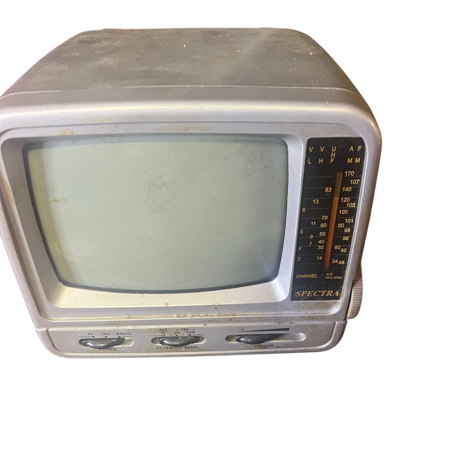 Other Spectra 5” Portable B&W Television TV Radio 52-Bw vintage Size ONE SIZE - 1 Thumbnail