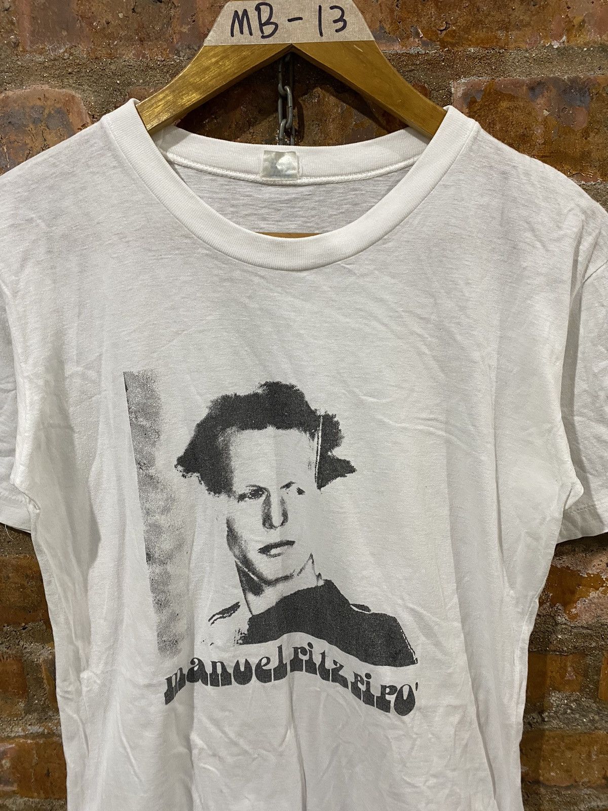 Manuel Ritz Rare🔥🔥 1980s self potret tee Size US S / EU 44-46 / 1 - 3 Thumbnail