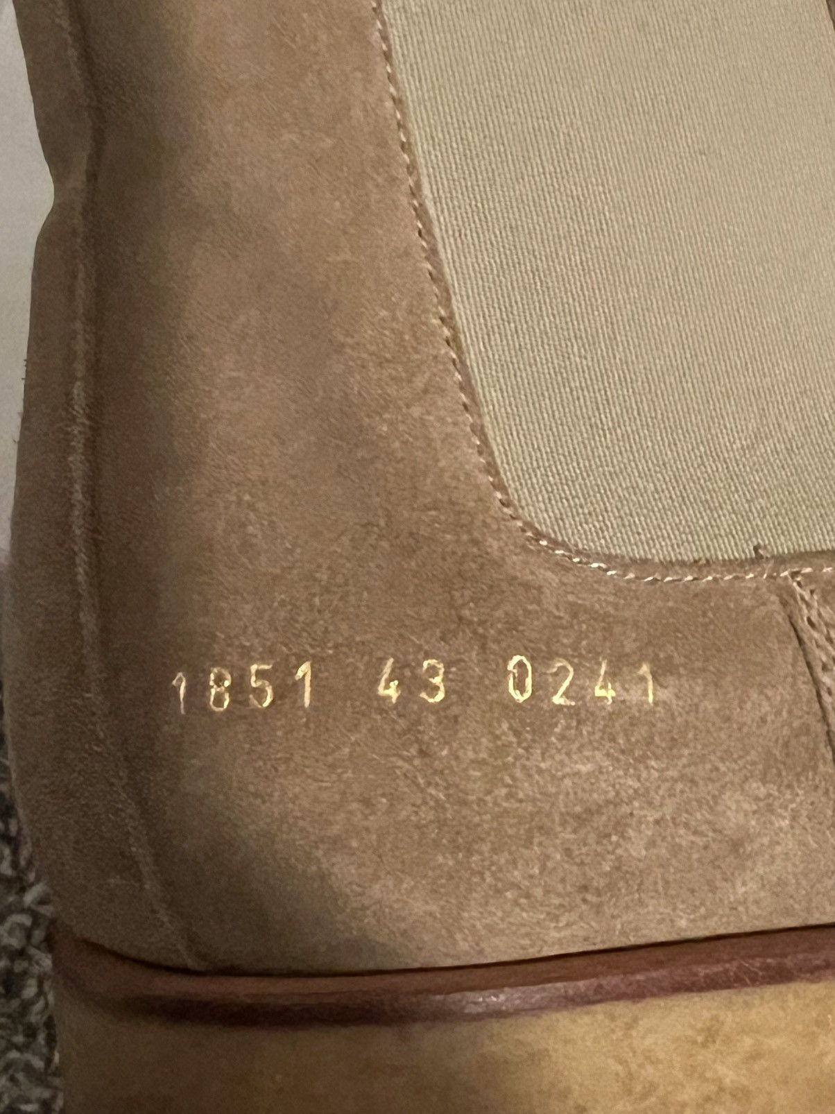Common Projects Common Projects Suede Chelsea Boots Size US 10 / EU 43 - 4 Thumbnail