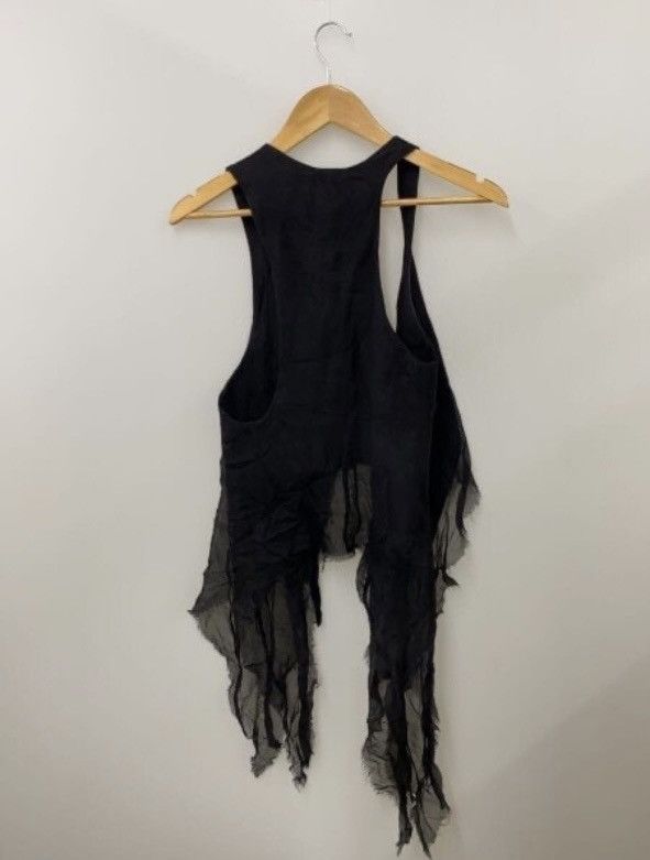 If Six Was Nine If Six Was Nine Half Moom Silk Gilet Black Size L / US 10 / IT 46 - 2 Thumbnail