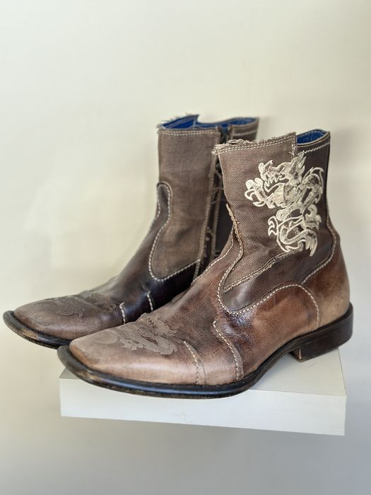 Mark nason hot sale dragon boots