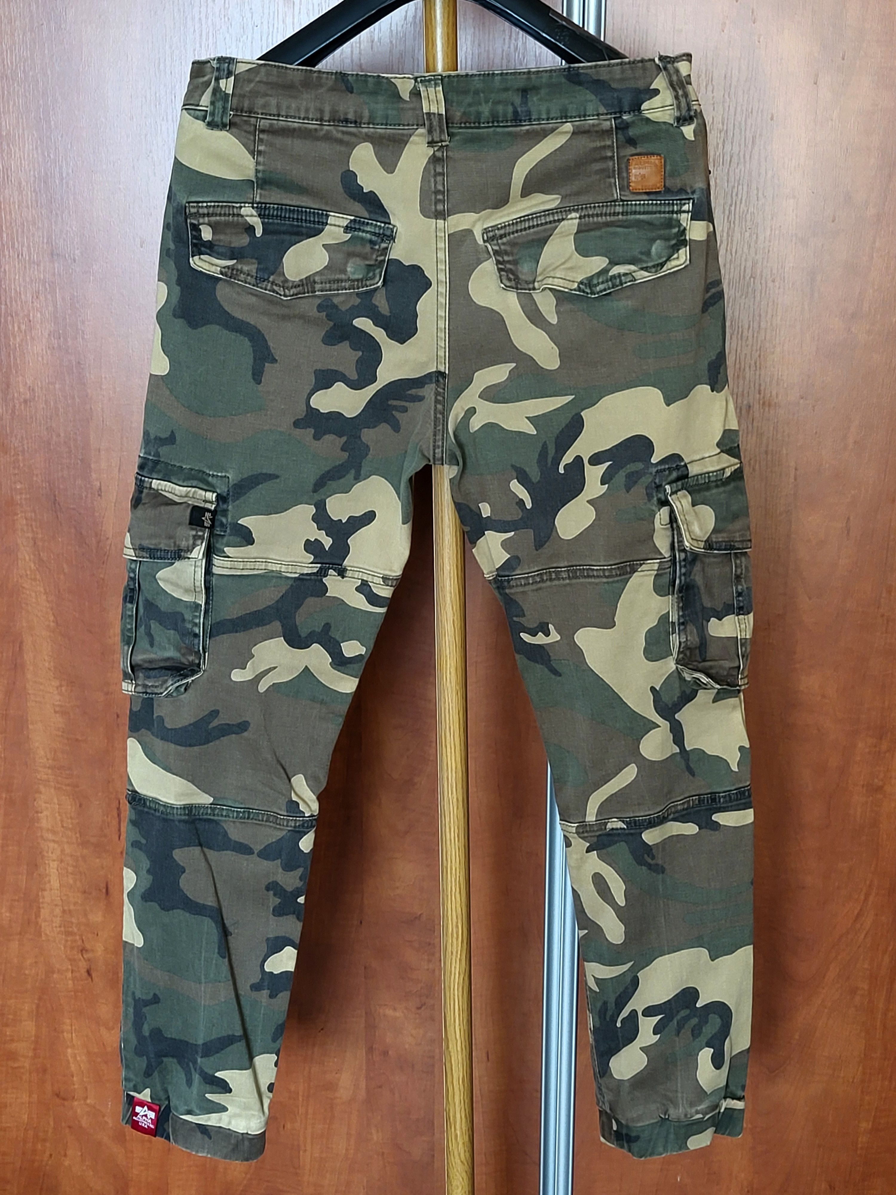 Alpha Industries Alpha Industries camo army pants.Vintage. Size US 31 - 6 Thumbnail