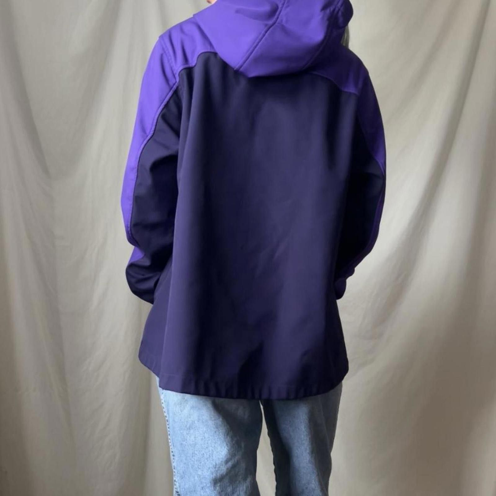 Other Free Tech Purple Hooded Utility Jacket Size XL / US 12-14 / IT 48-50 - 7 Thumbnail