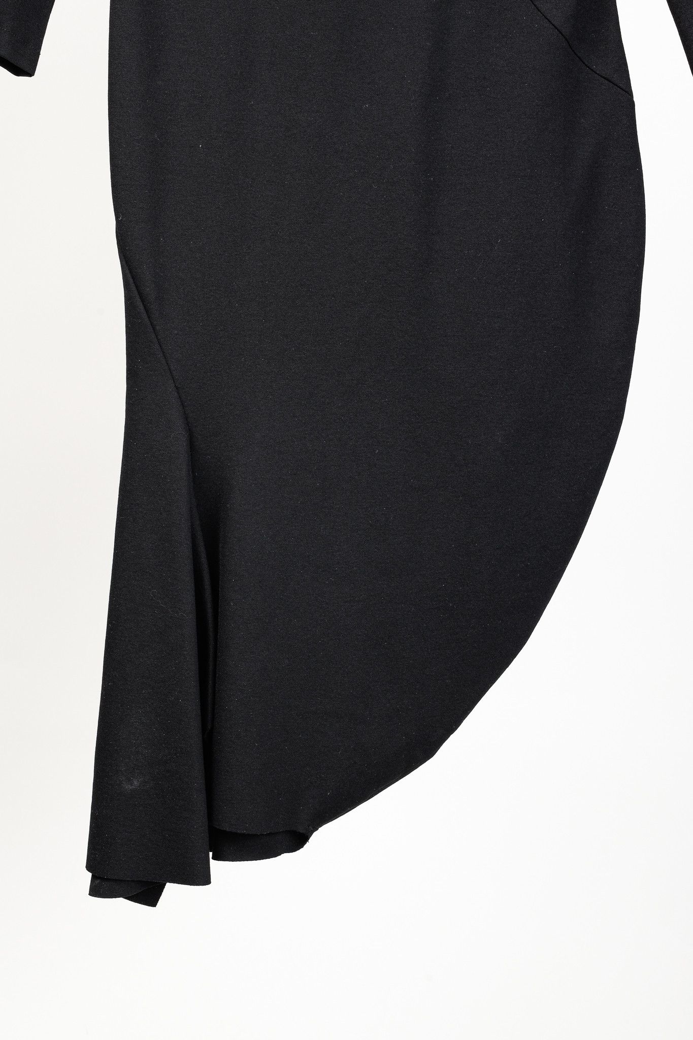 Other Liviana Conti Knit Asymmetrical Draped Bodycon Midi Dress Size XL / US 12-14 / IT 48-50 - 7 Thumbnail