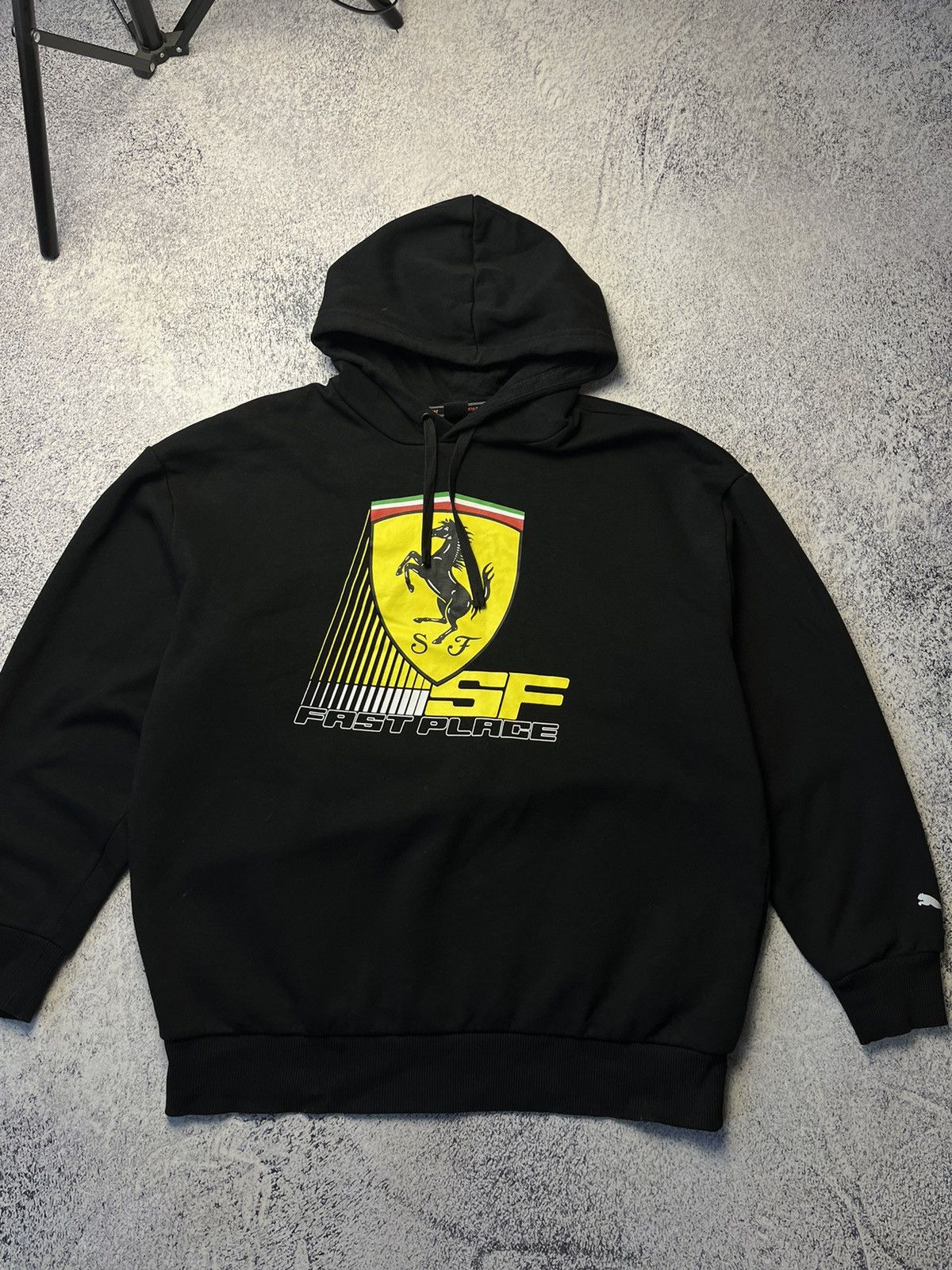 Ferrari Vintage Ferrari Sweatshirt Hoodie Streetwear Rare Y2K Size US L / EU 52-54 / 3 - 6 Thumbnail