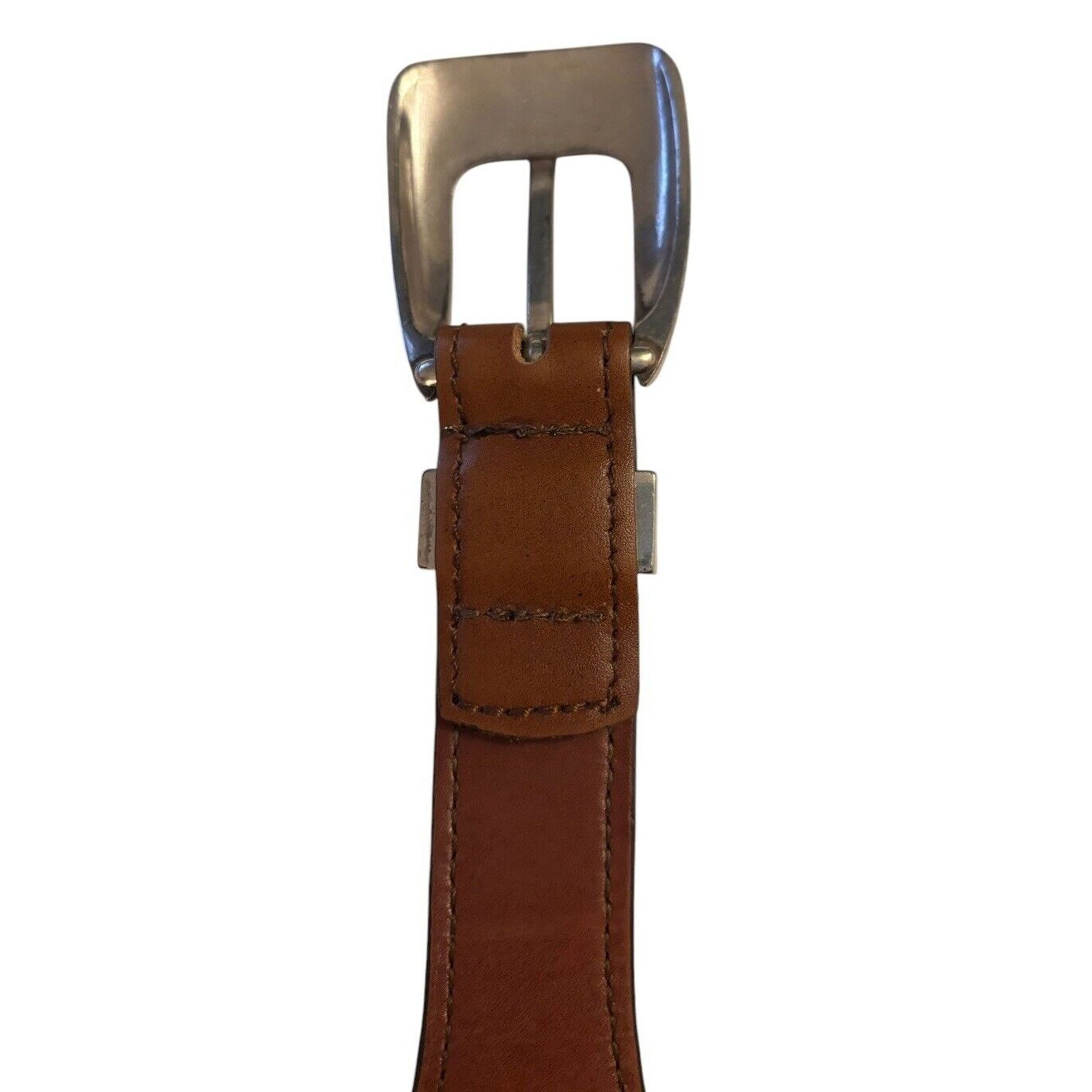 Other Brown Leather Belt 2006 US Open Winged Foot Golf Medallions Size 36 - 3 Thumbnail