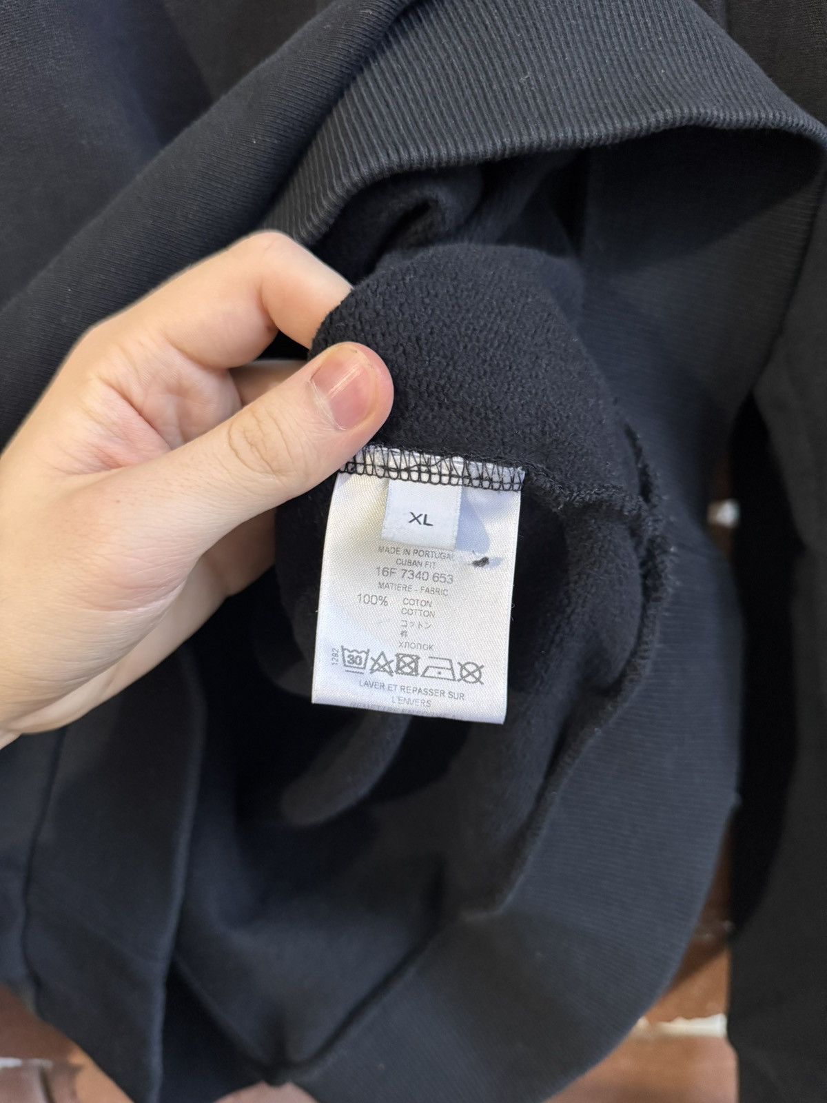 Givenchy Givenchy Riccardo Tisci Power Of Love Black Sweatshirt XL Size US XL / EU 56 / 4 - 6 Thumbnail