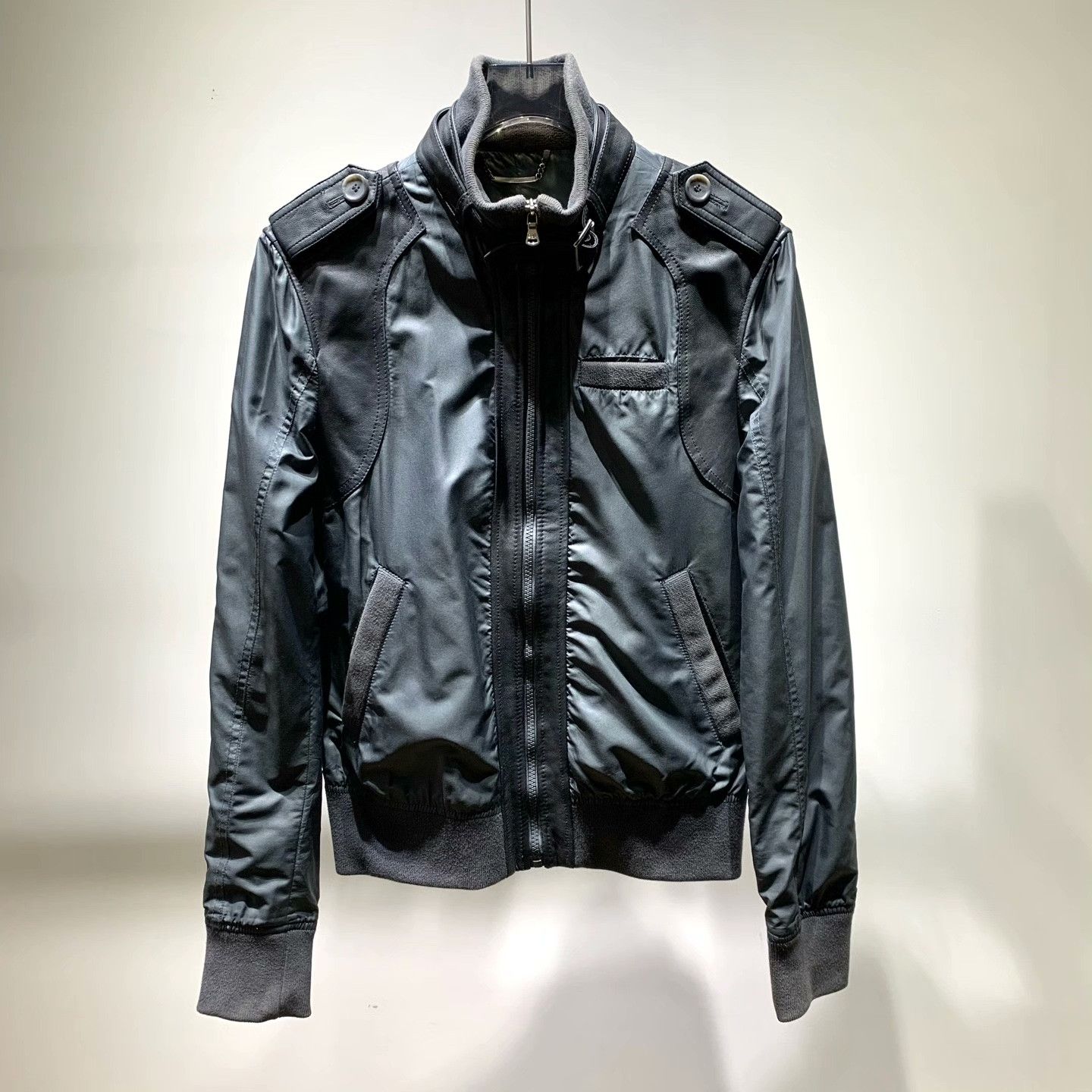 Dolce & Gabbana Dolce & Gabbana Patchwork Light Jacket 44 Men Size US L / EU 52-54 / 3 - 1 Thumbnail
