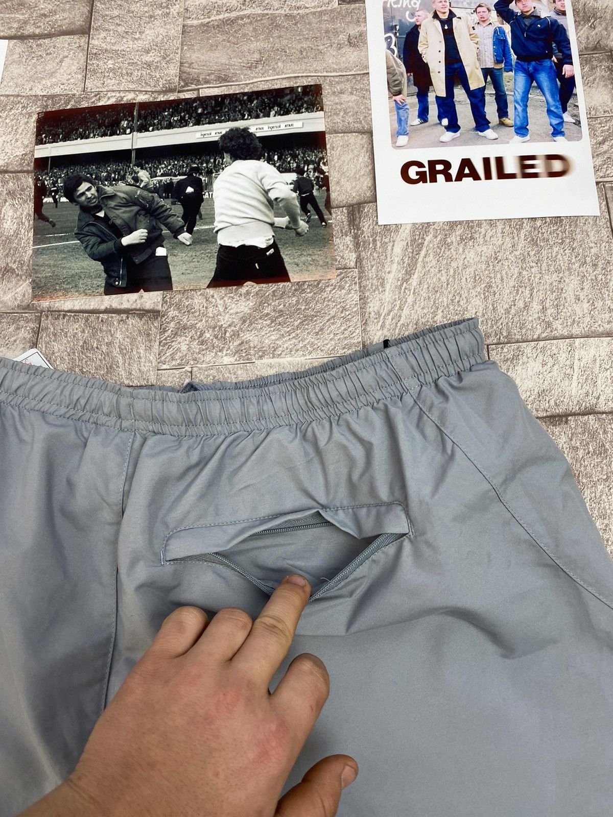 Nike × Vintage Nylon Nike Shorts Y2k style Xl by Travis Scott Size US 38 / EU 54 - 14 Thumbnail