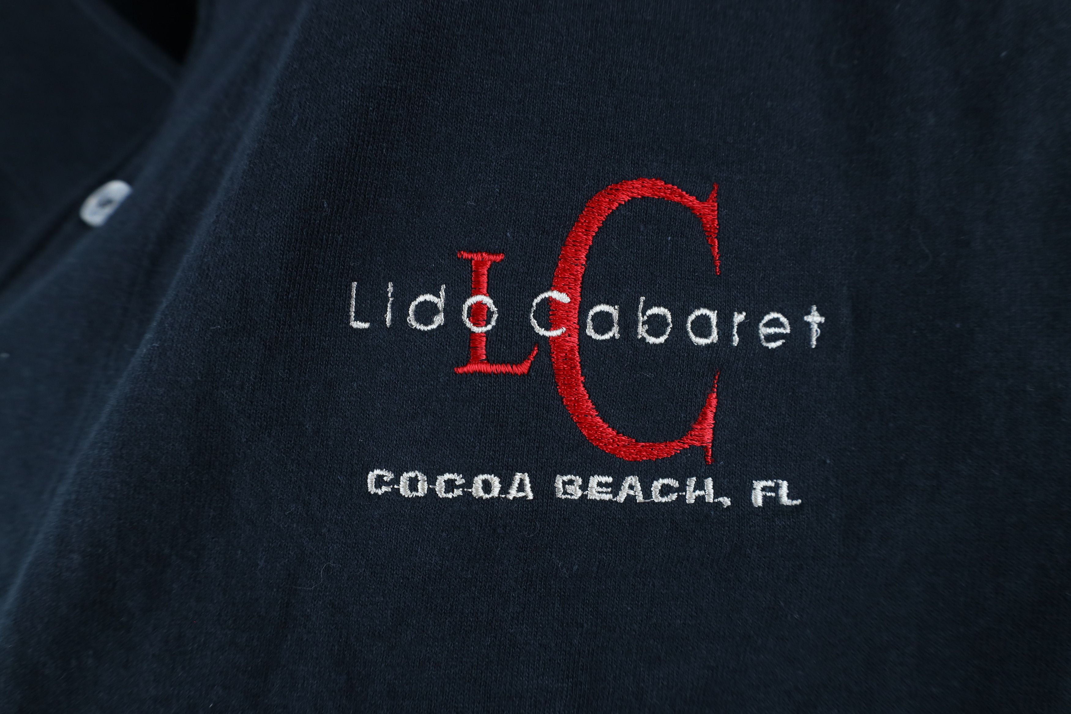Vintage Vintage 90s Lido Cabaret Cocoa Beach Baseball Jersey Black Size US L / EU 52-54 / 3 - 4 Thumbnail