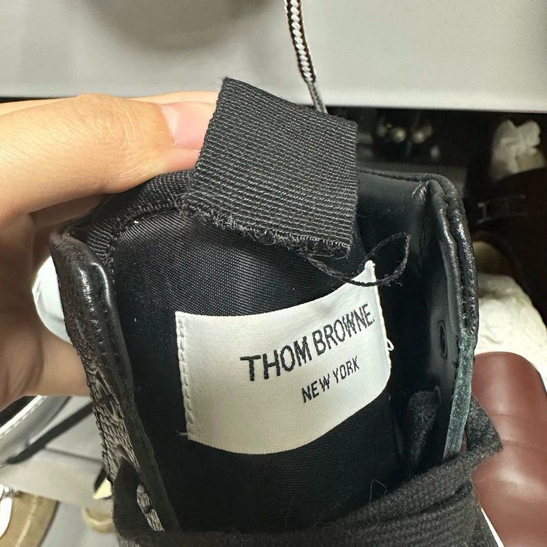 Thom Browne Thom Browne Black high-top board shoes Size US 10 / EU 43 - 8 Thumbnail