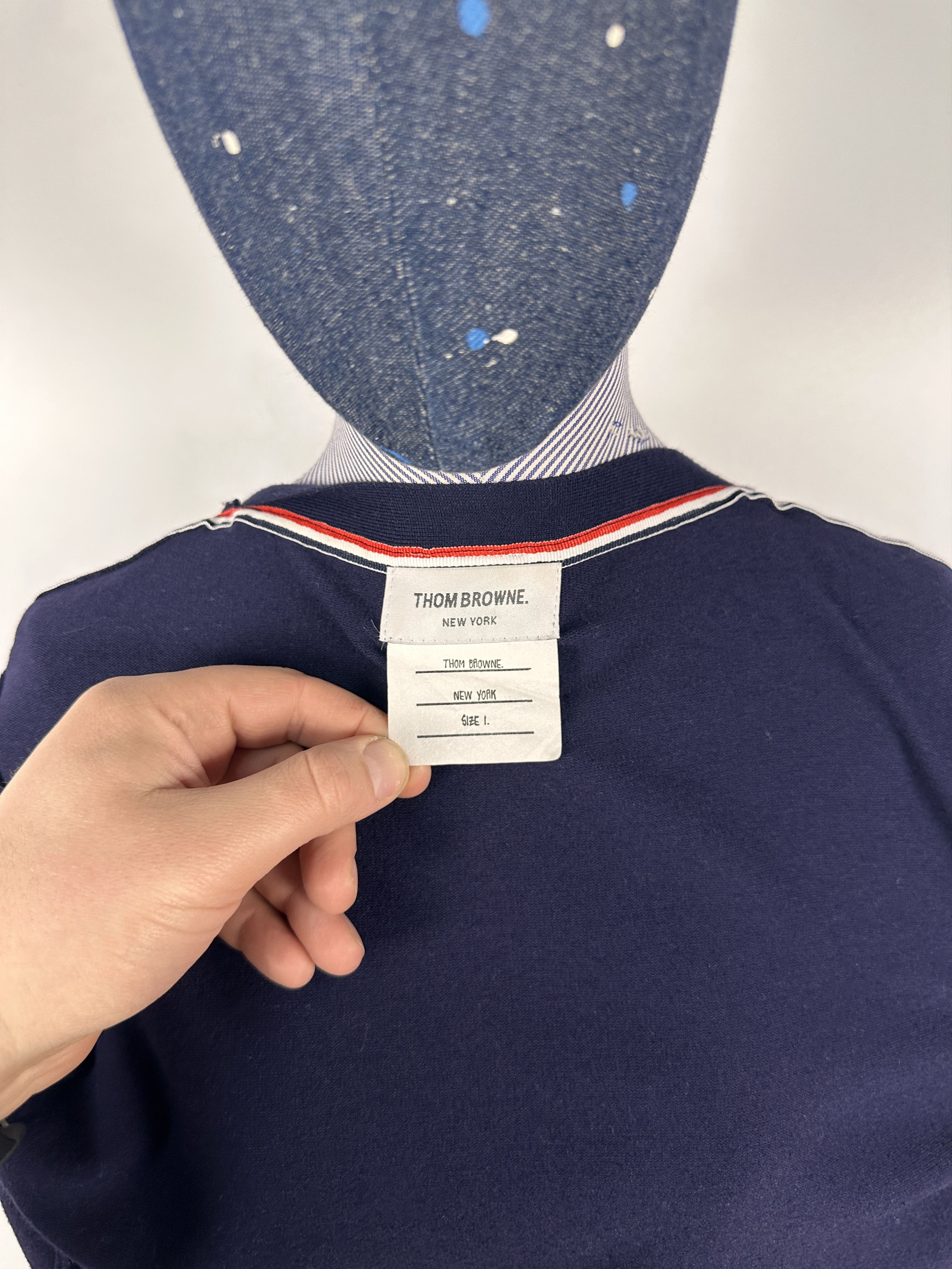 Thom Browne Thom Browne Vintage Womens Cardigan Navy Size 1 Size XS / US 0-2 / IT 36-38 - 8 Thumbnail