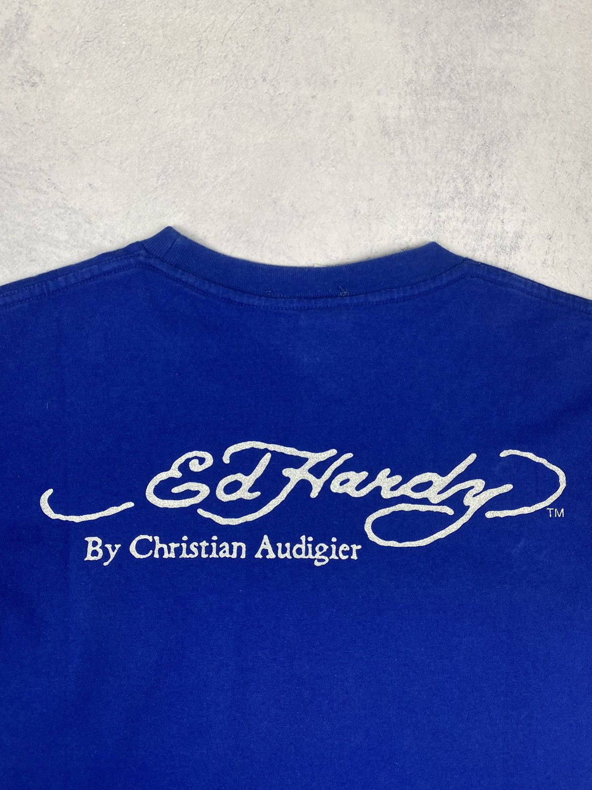 Christian Audigier Vintage Ed Hardy Christian Audigier love kills slow Tee Size US L / EU 52-54 / 3 - 11 Thumbnail