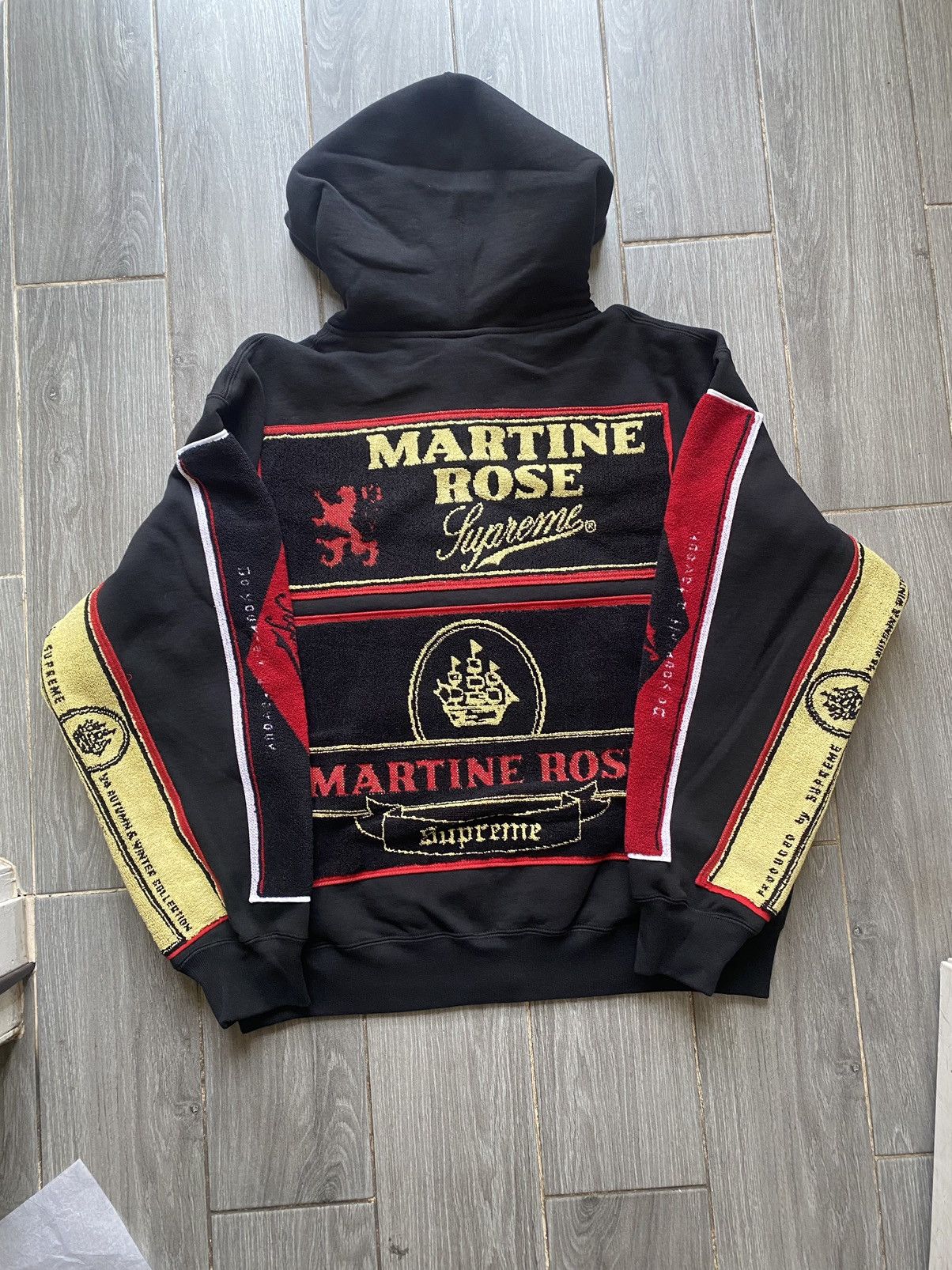 Supreme Martine Rose Towel Zip Up パーカー