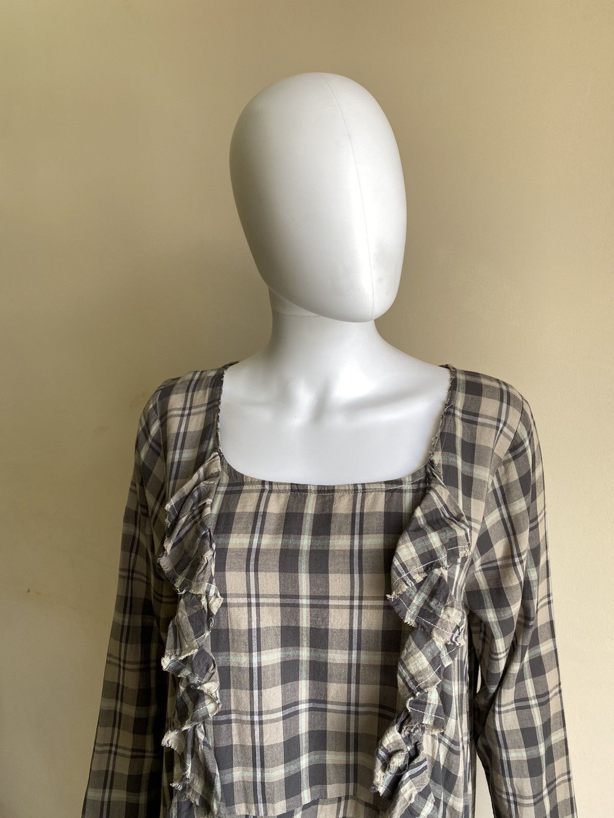 Other Ewa i Walla Womens Multicolor Plaid Knee Length Dress Size M Size M / US 6-8 / IT 42-44 - 4 Thumbnail