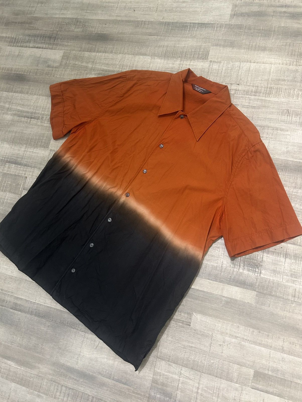 Dolce & Gabbana Dolce & Gabbana Gradient Button Up Size US L / EU 52-54 / 3 - 3 Thumbnail