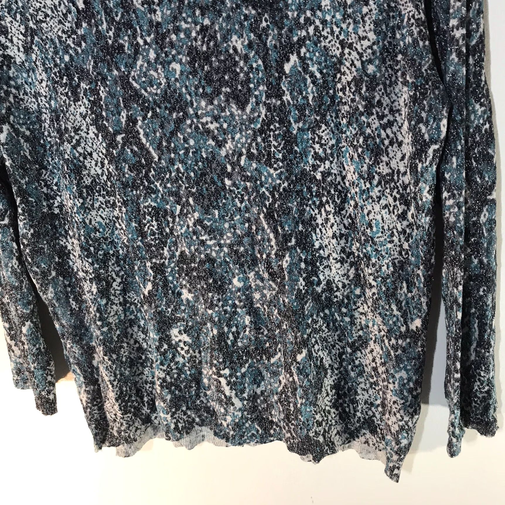 Vintage Dana Buchman Cardigan Womens Size XL Sequin Button Full Multi Donna Size XL / US 12-14 / IT 48-50 - 7 Thumbnail