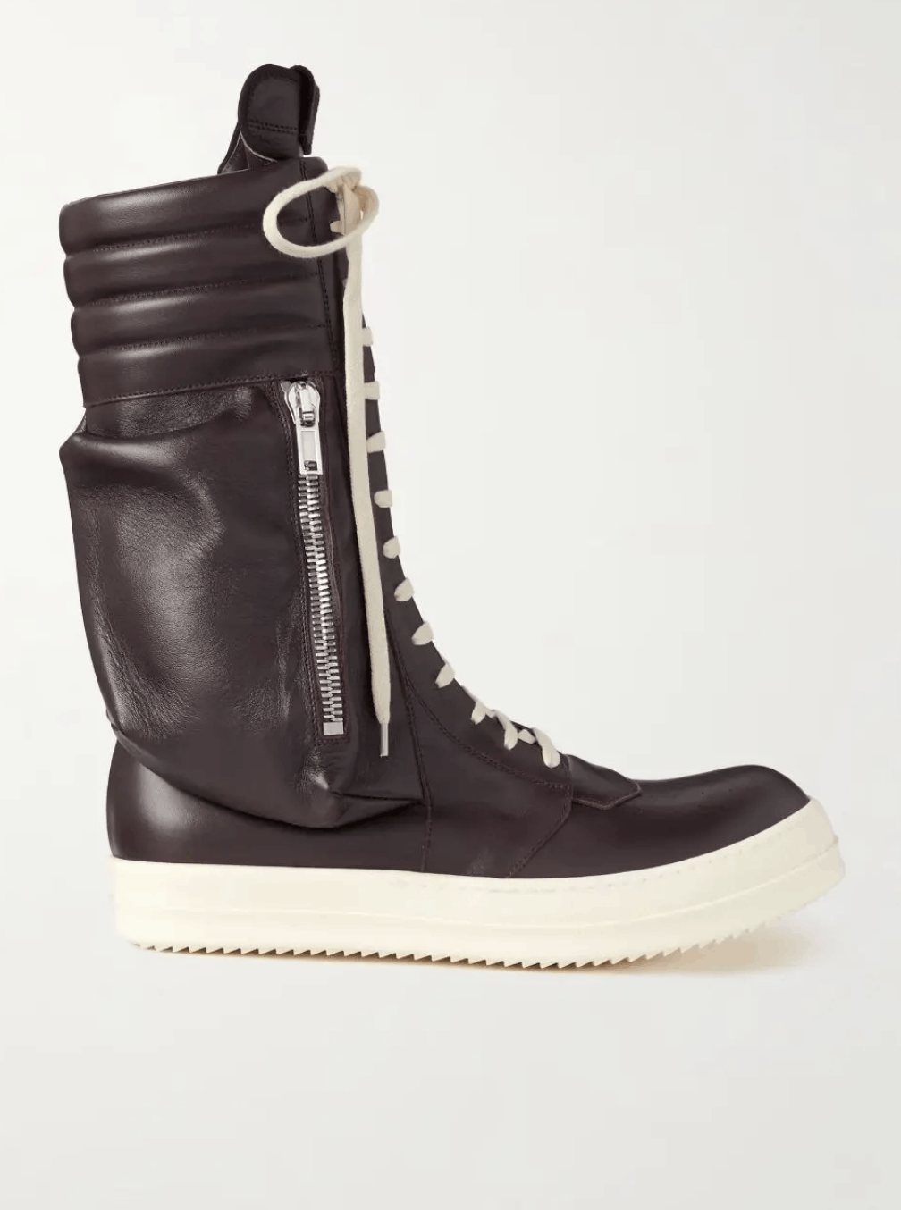 image of Rick Owens Cargobasket Brown Sneakers, Men's (Size 11)
