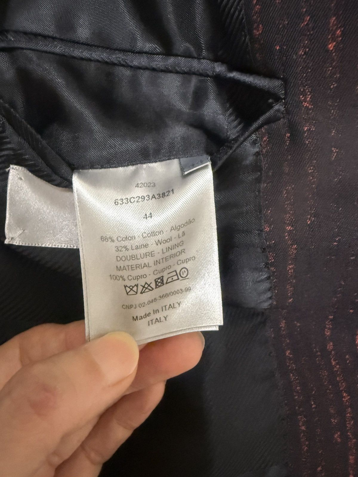 Dior Dior Homme Blazer New (catwalk FW16) Size 44R - 4 Thumbnail