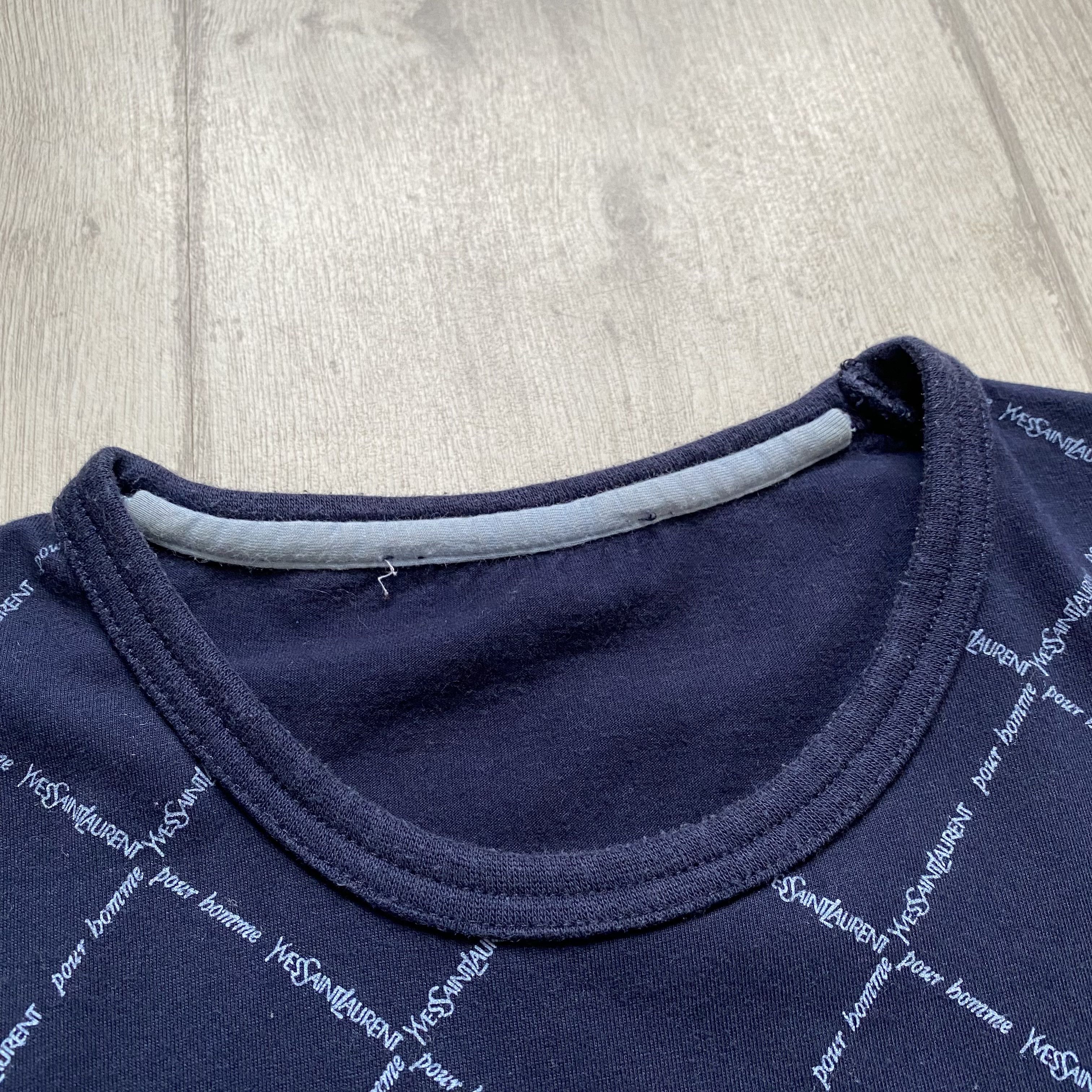 Yves Saint Laurent 90s Vintage Yves Saint Lauren Tee monogram Luxury Y2K Size US M / EU 48-50 / 2 - 5 Thumbnail