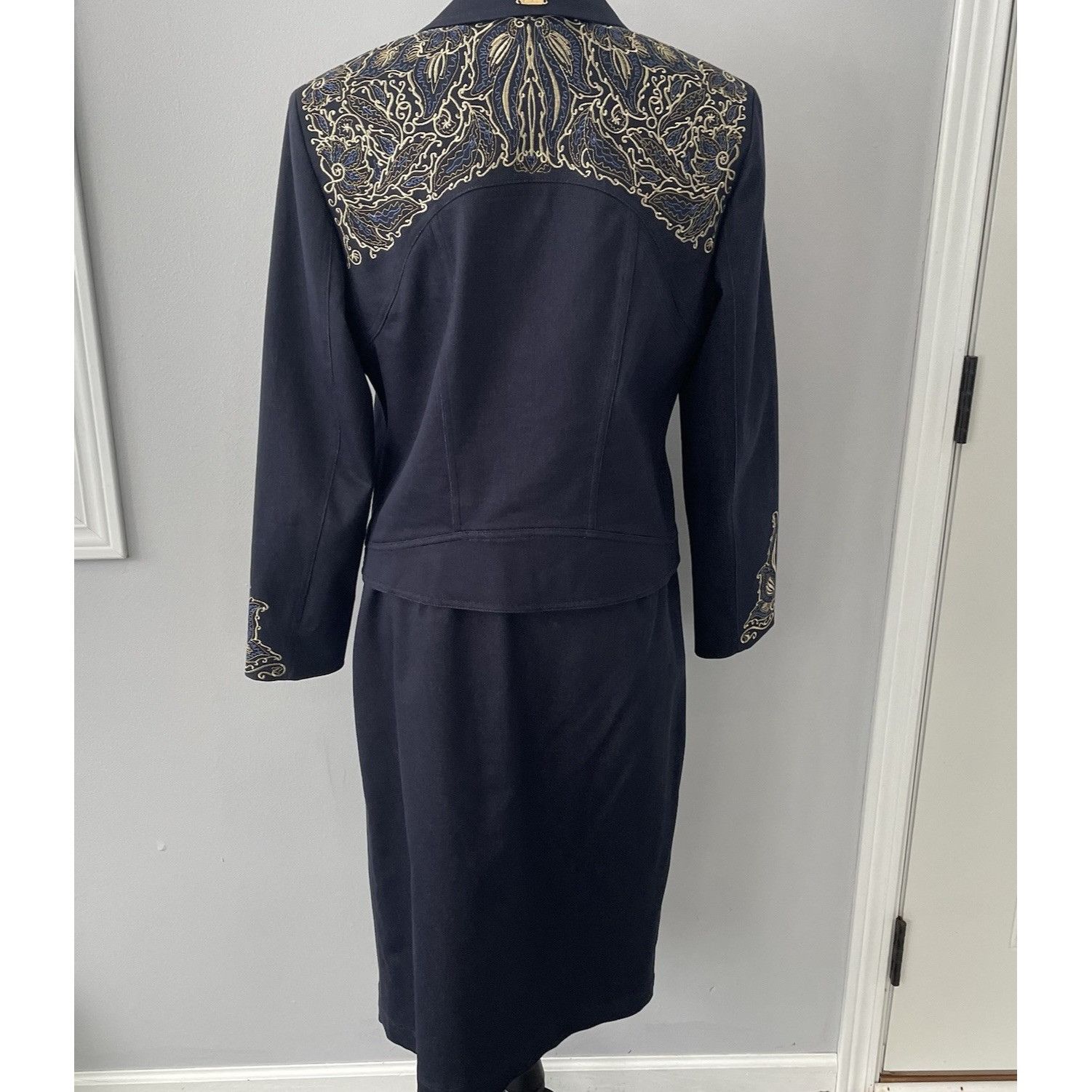 St. John Vtg St. John Sport 2 Pc Sz Small Denim Western Zip Jacket & Size S / US 4 / IT 40 - 7 Thumbnail