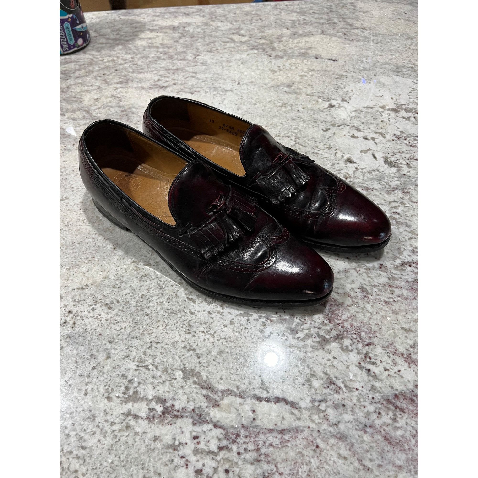 Allen Edmonds Tassel Loafer Shoes - Size 12