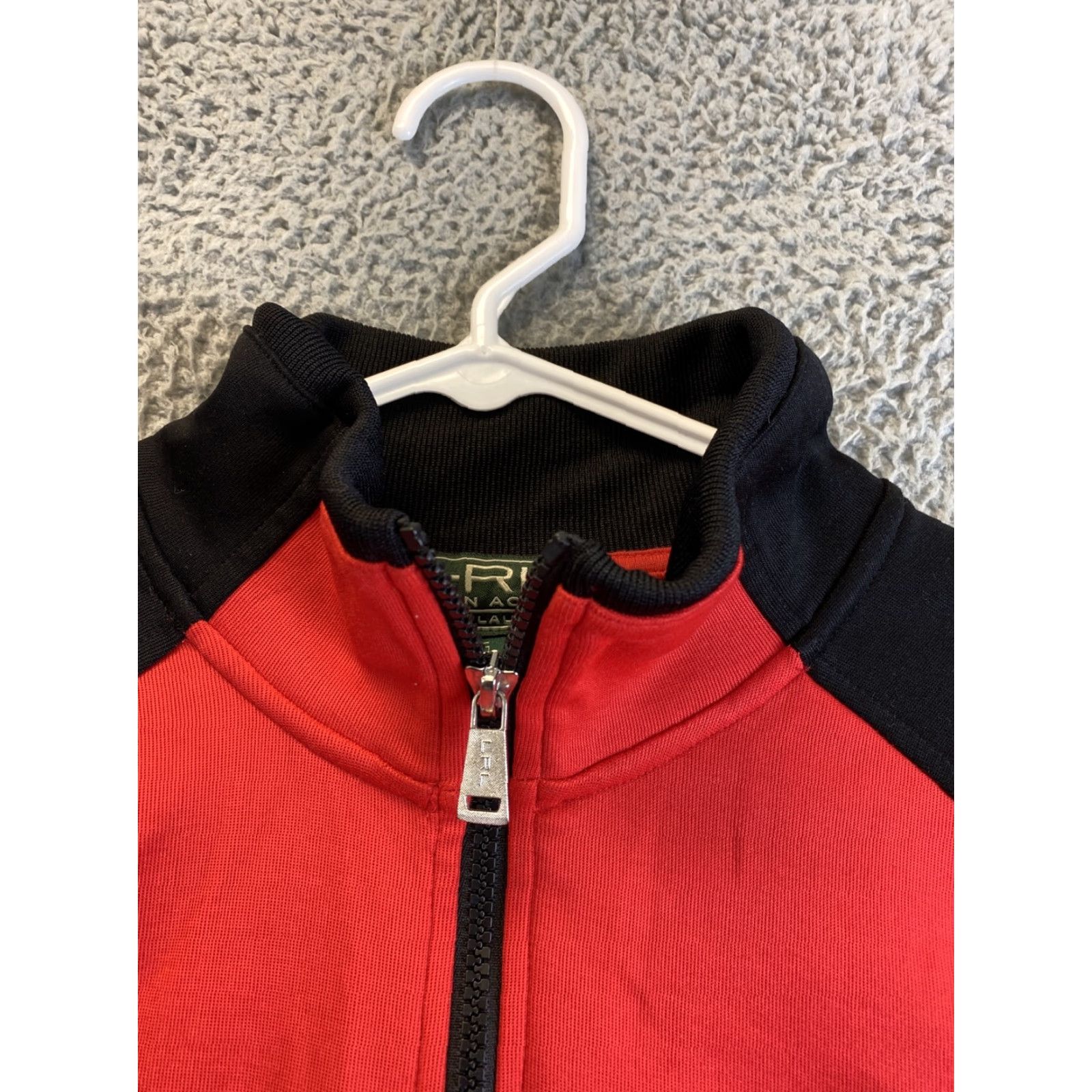 Ralph Lauren Ralph Lauren Active Track Jacket Womens Large Red Black Crest Embroidered/ 32-59 Size L / US 10 / IT 46 - 4 Thumbnail